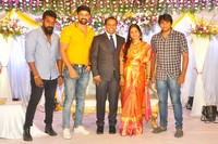 Comedian Harish Wedding Reception Photos